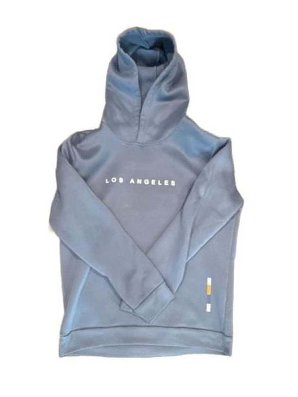 Manfinity Los Angeles Hoodie Size M Blue Pullover Sweatshirt